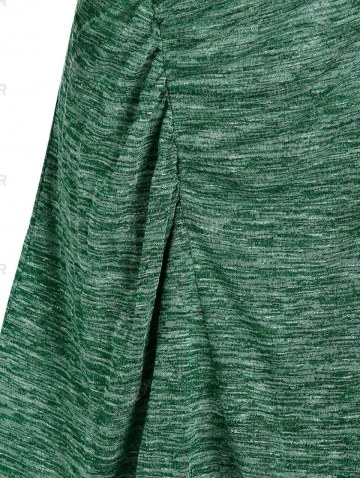 3d Butterfly Sheer Lace Panel Asymmetrical Dress