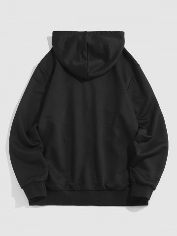 California Print Zip Up Vintage Hoodie Jacket