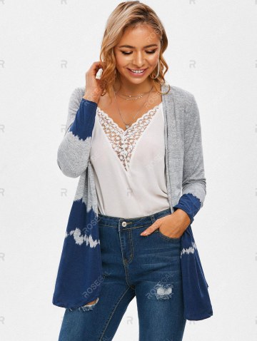 Color Block Full Sleeve Cardigan