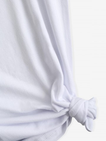 Eagle Letter Print Short Sleeve T Shirt