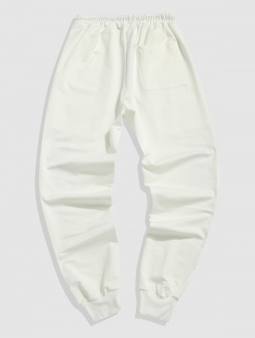 Flame Dreamer Graphic Print Jogger Sweatpants