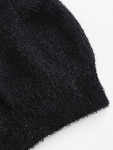 Fuzzy Knit Crop Tank Top