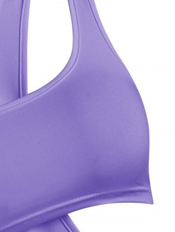 Jersey Crop Top And Slinky Cutout Tank Dress