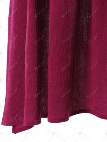 Lace Embellished Long Sleeve Dress