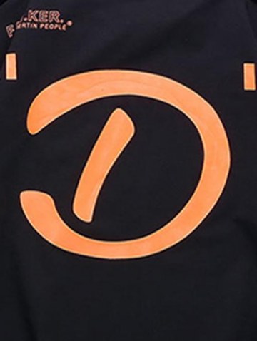 Letter And Graphic Print Short Sleeve Casual T Shirt