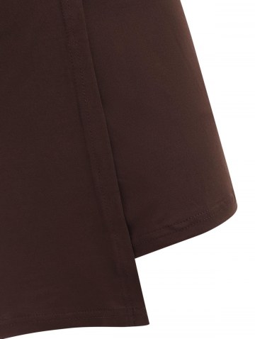 Midriff Flossing Jersey Mini Wrap Skirt