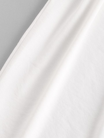 Sleeveless Padded Shoulder Straight Mini Dress