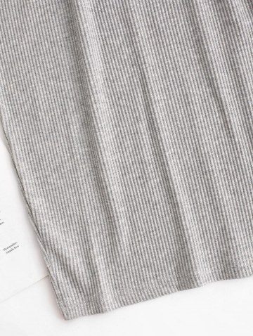 Slinky Ribbed Bustier Tank Dress